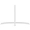 Ekena Millwork Bellingham Architectural Grade PVC Gable Bracket, 96"W x 64"H x 4"D x 4"F, 16/12 Pitch GBP096X64X0404BEL00 - alternate 3